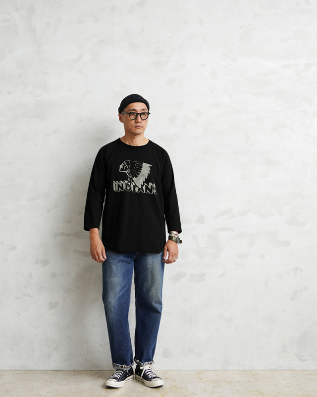 Good On×KOUHEI TERRAI KTER-2323 INDIANS BASEBALL TEE