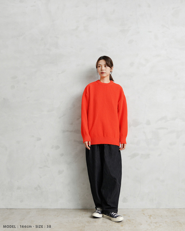 ケリーウーレンミルズ バーズアイ クルーネックニット Kerry Woollen Mills レディース 国内正規品 KERRY WOOLLEN MILLS ケリーウーレンミルズ KW-0001 アラン