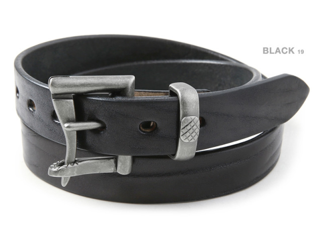 BARNS OUTIFITTERS バーンズ 肉厚レザー オシャレバックルベルト BARNS OUTIFITTERS バーンズ 肉厚レザー オシャレバックルベルト