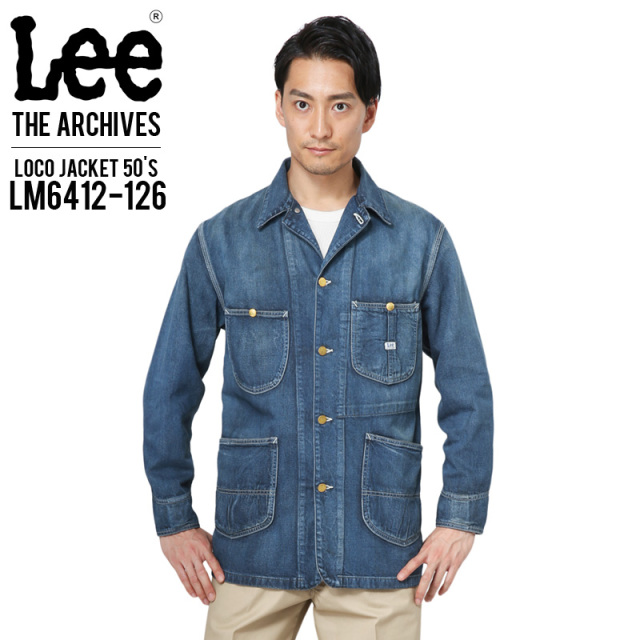 Lee リー LM6412-126 ARCHIVES 50S 91-J LOCO JACKET カバーオール  
