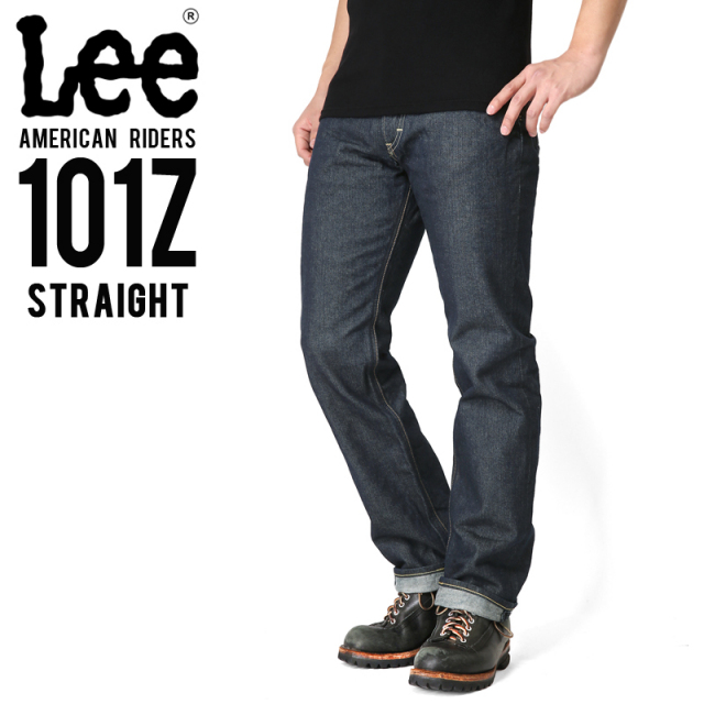 Lee リー AMERICAN RIDERS 101Z ストレート デニムパンツ ダークインディゴ 【LM5101-500】 【キャンペーン対象外】【T】