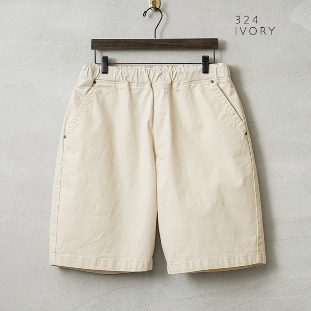 未使用タグ付き　Lee Mathews / Drill ショートパンツ Lee リー LM5809 FLeeasy Shorts ルーズフィット ショートパンツ