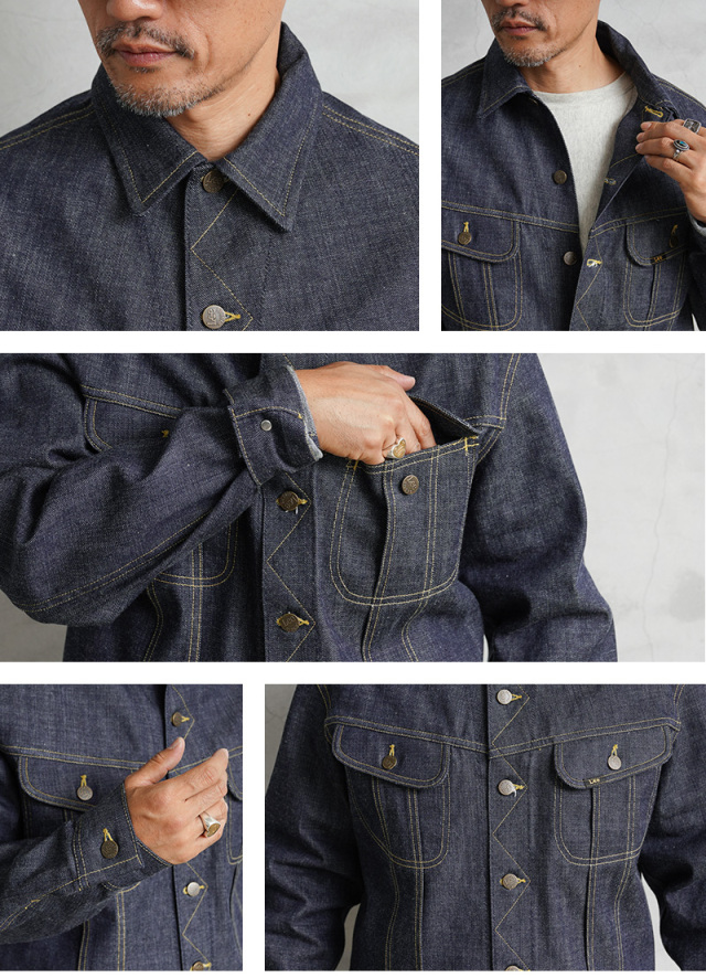 Lee リー ARCHIVES LM6015 RIDERS 101J 1948S デニムジャケット 日本製 