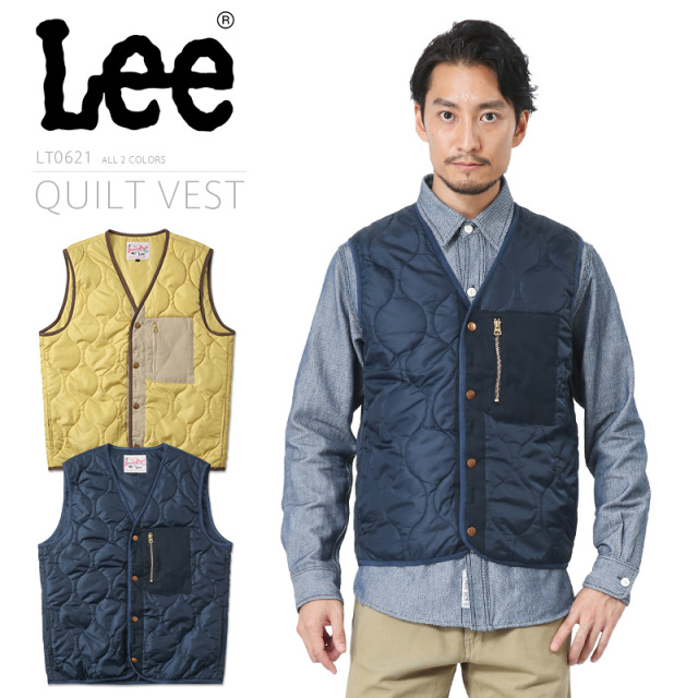 Lee リー LT0621 キルティングベスト 【キャンペーン対象外】【T】