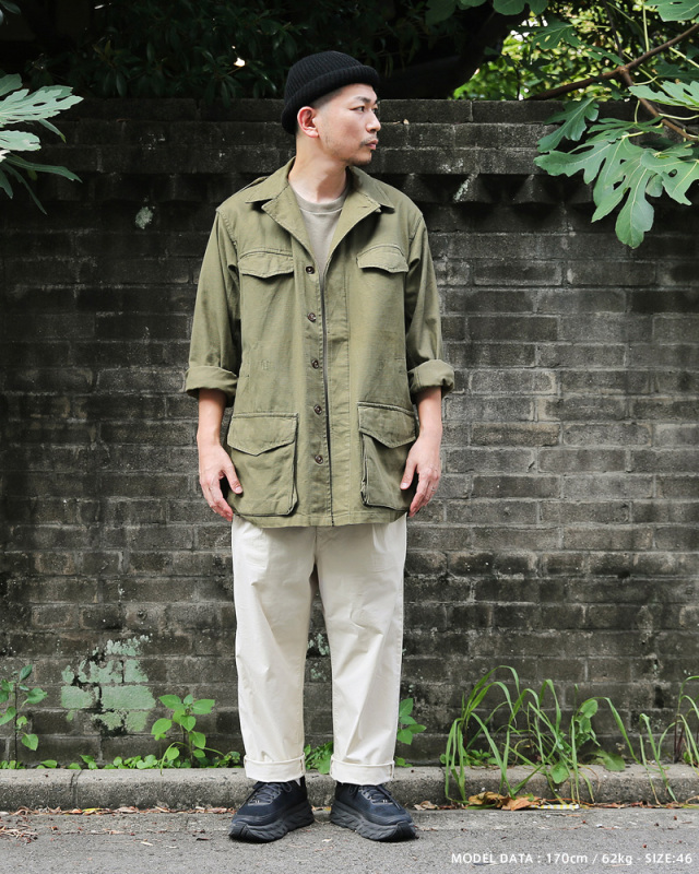 french vintage M47前期型 コットンツイル ヴィンテージ .（Dead Stock  