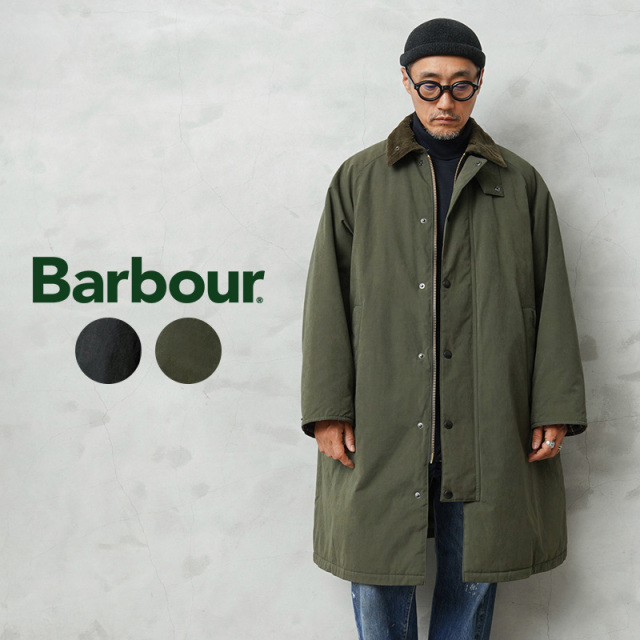 Barbour バブアー MCA1066 PADDED EXMOOR （パデッド エクスモア）ミドルレングス コート / 中綿ジャケット【Sx】【T】