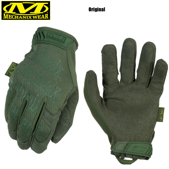 ★カートで割引対象品★【即日出荷対応】【ネコポス便対応】MechanixWear メカニックスウェア Original Glove オリジナル グローブ OLIVE MG-60 手袋 サバゲー サバイバルゲーム【T】