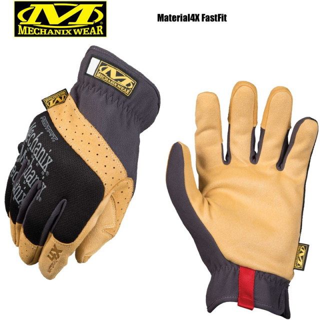 ★カートで割引対象品★【即日出荷対応】【ネコポス便対応】MechanixWear メカニックスウェア Material4X FastFit Glove マテリアル4Xファーストフィットグローブ 手袋【T】
