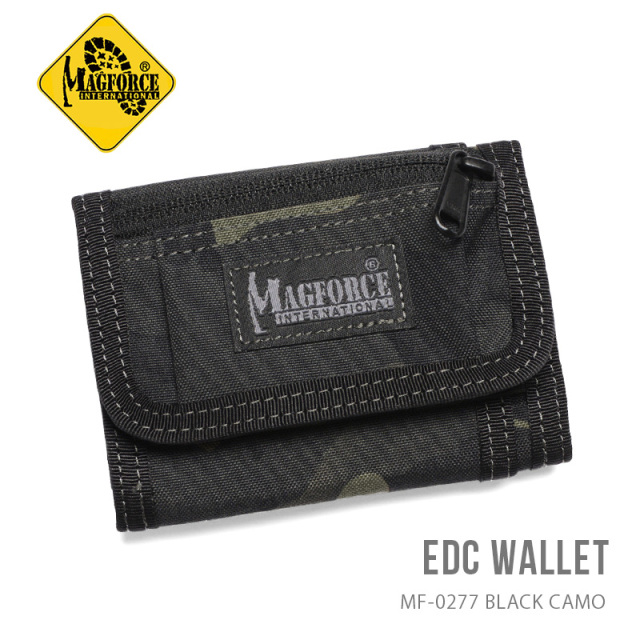 ★カートで割引対象品★【ネコポス便対応】MAGFORCE マグフォース MF-0277 EDC Card Wallet カードウォレット BLACKCAMO【T】