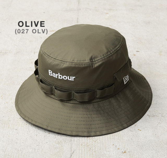 Barbour バブアー × NEW ERA ニューエラ 261MHAS002 アドベンチャー ハット
