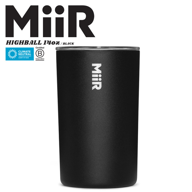 【メーカー取次】MiiR ミアー Highball ハイボール 保温・保冷コップ 14oz（413ml）【キャンペーン対象外】【R】