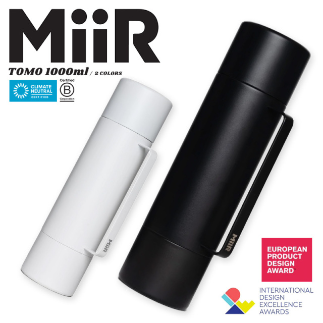 【メーカー取次】MiiR ミアー Tomo トモ 保温・保冷 ダブルカップ ボトル 33oz（1000ml）【キャンペーン対象外】【R】
