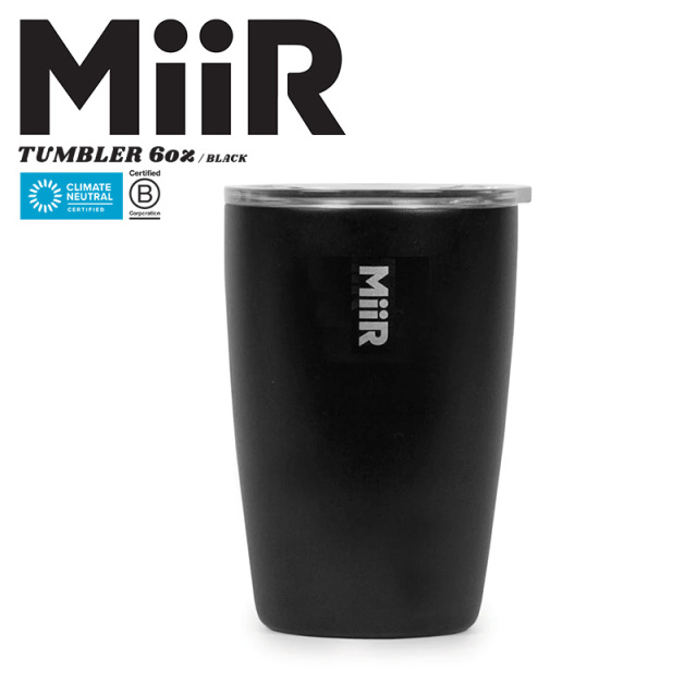 【メーカー取次】MiiR ミアー 6oz Tumbler 蓋付きステンレスタンブラー（177ml）【キャンペーン対象外】【R】