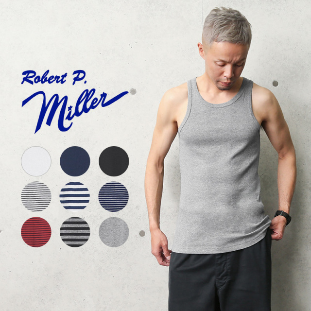 【即日出荷対応】【ネコポス便対応】MILLER ミラー 110C パネルリブ タンクトップ【キャンペーン対象外】【T】