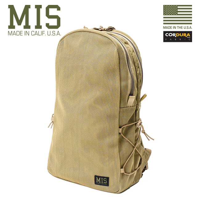 MIS エムアイエス MIS-1016 CORDURA NYLON メッシュバックパック 