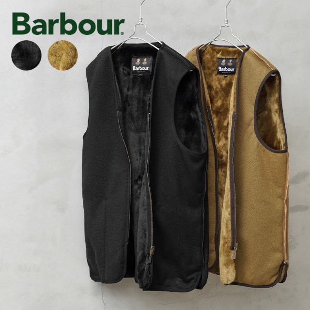 ★カートで割引対象品★Barbour バブアー MLI0035 フロントジップ FUR LINER（ファー ライナー）【Sx】【T】