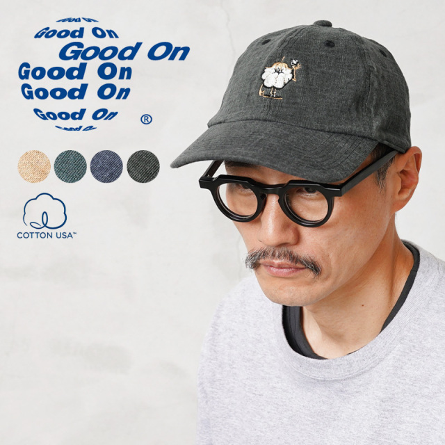 ★カートで割引対象品★【即日出荷対応】Good On グッドオン GOGD-2204 COTTON MONSTER CAP キャップ【Sx】【T】