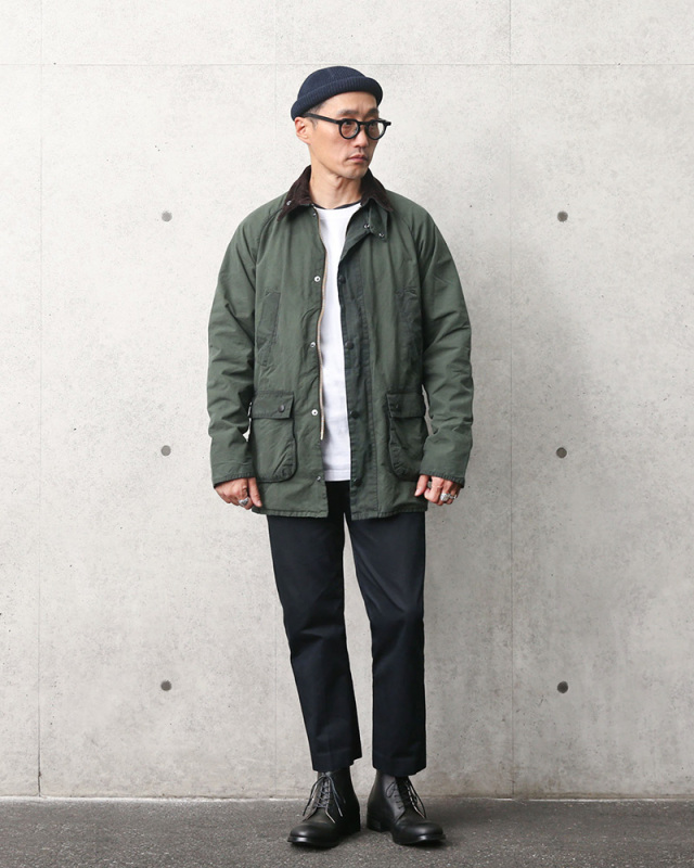 Barbour バブアー MWX1015 WASHED BEDALE SL（ウォッシュドビデイル SL  