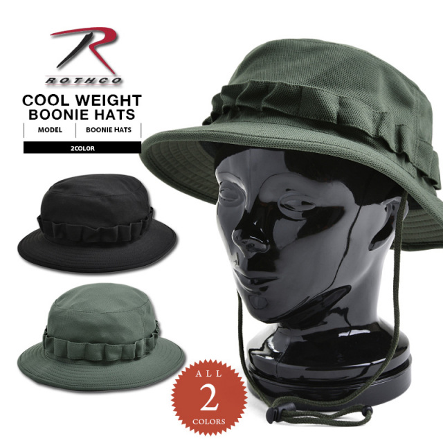 ★カートで割引対象品★ROTHCO ロスコ クールウェイト ブーニーハット2色【T】