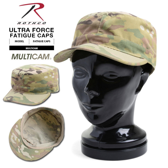 ★カートで割引対象品★ROTHCO ロスコ 4611 ULTRA FORCE ファティーグキャップ MULTICAM【T】