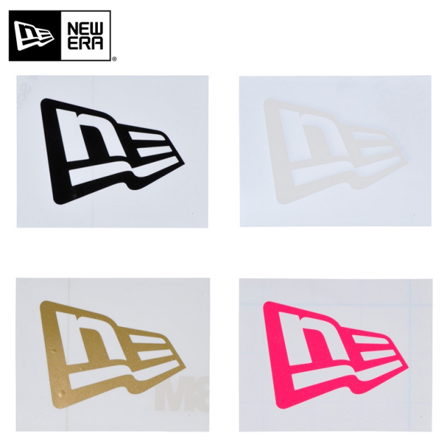 ★只今10％OFF★【メーカー取次】NEW ERA ニューエラ Die-cut Flag Logo ステッカー Small【Sx】【T】
