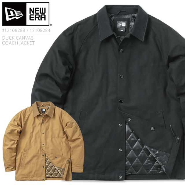 ★只今10％OFF★【即日出荷対応】NEW ERA ニューエラ ダックキャンバス コーチジャケット【Sx】【T】