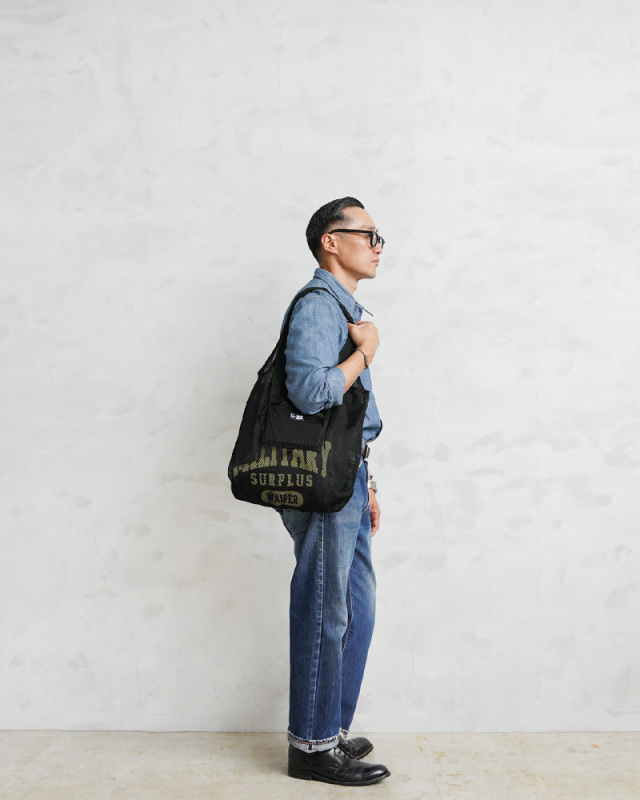 New Era メッシュエコバッグ NEW ERA ニューエラ ECO TOTE BAG 22L パッカブル メッシュエコ