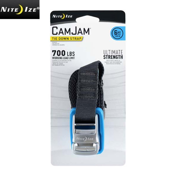 ★カートで割引対象品★NITE IZE ナイトアイズ CAMJAM TIE DOWN STRAP カムジャム タイダウンストラップ 6FT【T】