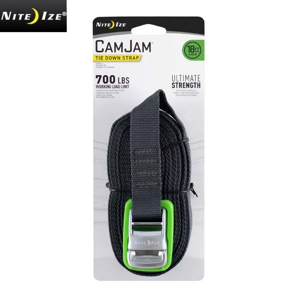 ★カートで割引対象品★NITE IZE ナイトアイズ CAMJAM TIE DOWN STRAP カムジャム タイダウンストラップ 18FT【T】