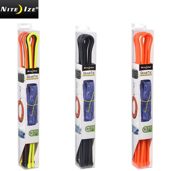 ★カートで割引対象品★NITE IZE ナイトアイズ  GEAR TIE(ギアータイ） PROPACK 32INCH 6本入り【T】