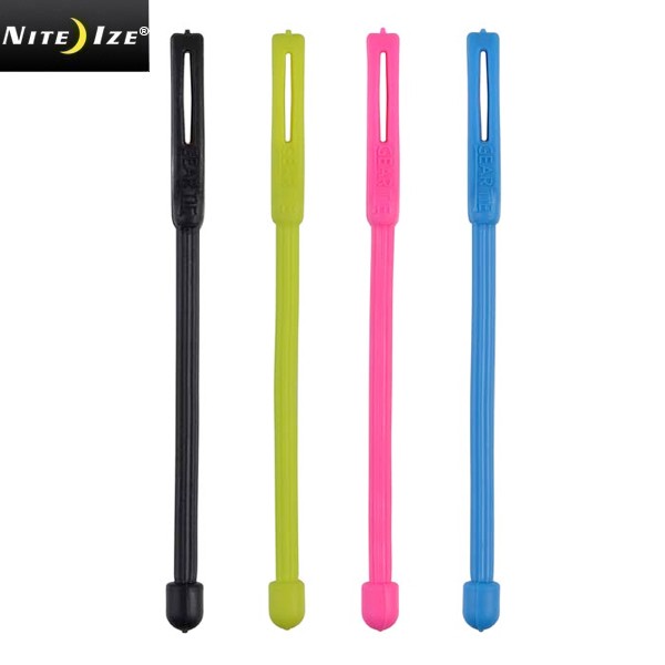★カートで割引対象品★NITE IZE ナイトアイズ GEAR TIE(ギアータイ） CORDABLE TWIST TIE 3INCH 4本入り【T】
