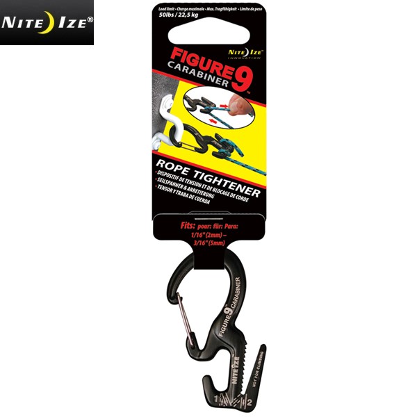 ★カートで割引対象品★NITE IZE ナイトアイズ FIGURE9 CARABINER フィギュア9 カラビナ SMALL【T】