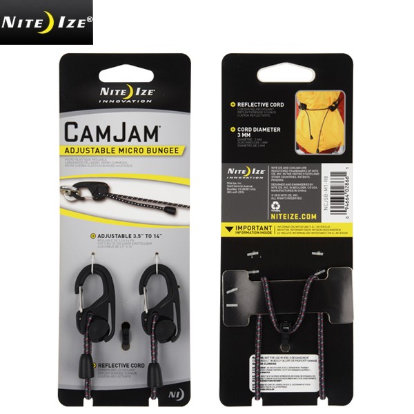 ★カートで割引対象品★【ネコポス便対応】NITE IZE ナイトアイズ CAMJAM MICRO BUNGEE カムジャム マイクロバンジー【T】