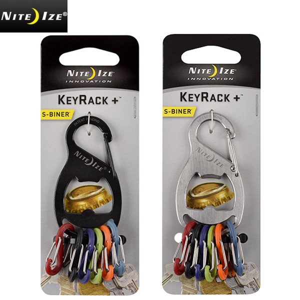 ★カートで割引対象品★NITE IZE ナイトアイズ S-BINER KEYRACK PLUS【T】
