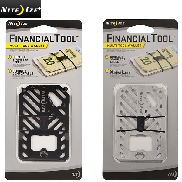 ★カートで割引対象品★【ネコポス便対応】NITE IZE ナイトアイズ  FINANCIAL TOOL MULTITOOL WALLET【T】
