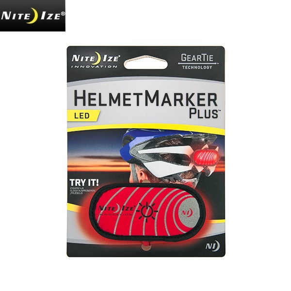 ★カートで割引対象品★NITE IZE ナイトアイズ HELMET MARKER PLUS ヘルメットマークプラス【T】