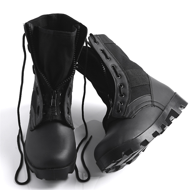 ☆大特価セール☆新品 米軍 G.I. STYLE パイロットブーツ ナイロンジッパー ブラック【T】【キャンペーン対象外】