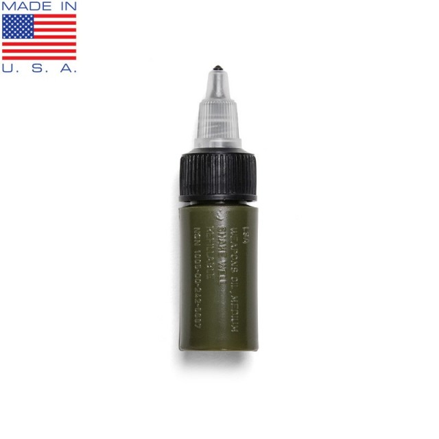 Hayes社製 米軍納入1/2oz LSA オイルボトル OD【キャンペーン対象外】【T】ミリタリー