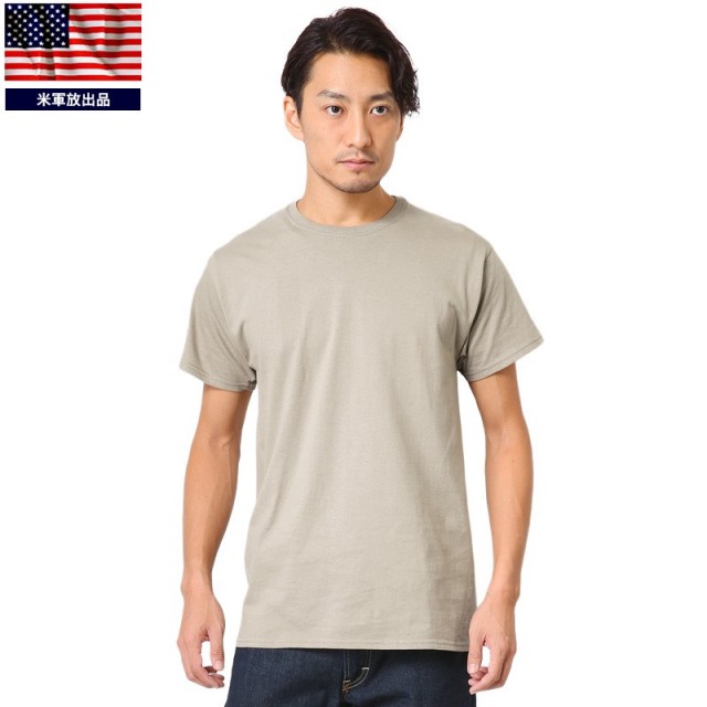 新品 米軍放出品 Hanes社製 OCP用 サンドベージュ Tシャツ X-TEMP 米軍放出品ミリタリーファッション 軍服【キャンペーン対象外】【T】
