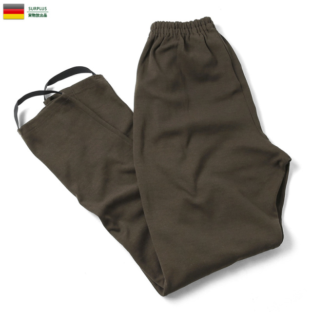★セール★実物 新品 東ドイツ軍 NVA（国家人民軍） ジムパンツ ブラウン 軍放出品 ミリタリー ファッション 軍パン 軍服【Zo】【I】