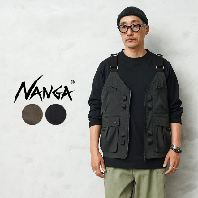 【即日出荷対応】NANGA ナンガ NW26SS-M001 HINOC ヒノック リップストップ ユーティリティベスト【Sx】【T】