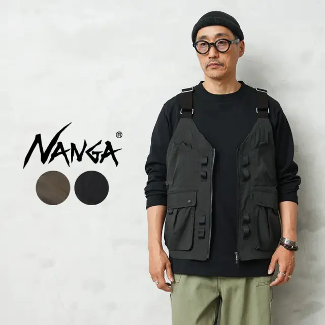 【即日出荷対応】NANGA ナンガ NW26SS-M001 HINOC ヒノック リップストップ ユーティリティベスト【Sx】【T】