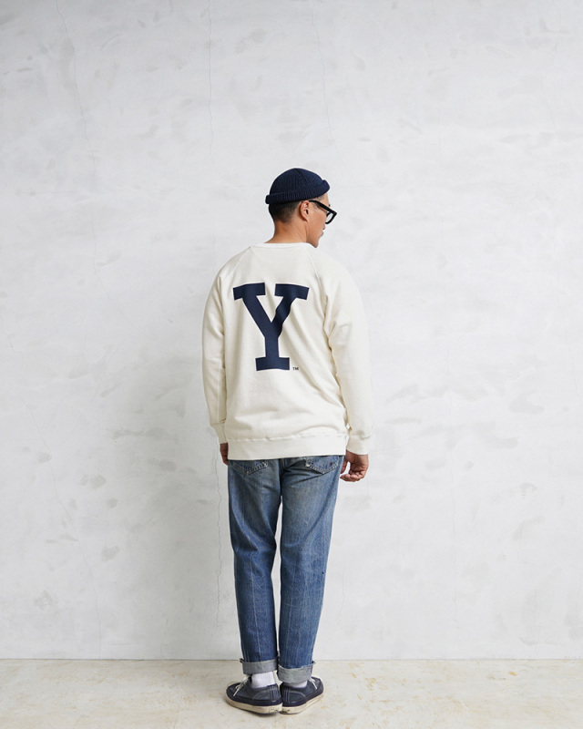 Good On グッドオン OLRG-1234P YALE クルーネック ラグラン