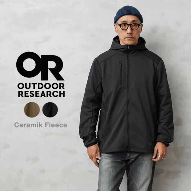 【即日出荷対応】OUTDOOR RESEARCH アウトドアリサーチ 322806 Men’s セラミック フリース フルジップ フーディー【T】
