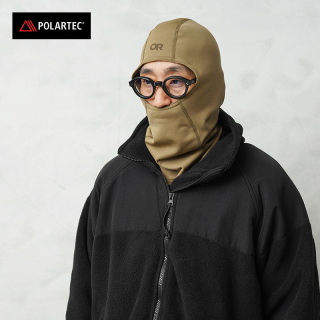 新品 米軍実用 OUTDOOR RESEARCH社製 POLARTEC WIND PRO バラクラバ COYOTE 【キャンペーン対象外】【I】