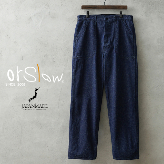 【即日出荷対応】orSlow オアスロウ 01-5130 U.S. NAVY UTILITY PANTS ユーティリティパンツ 日本製【キャンペーン対象外】【T】