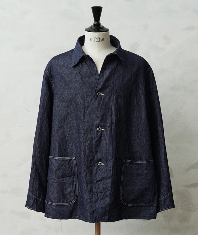 orslow ウール ジャケット カバーオール バイカラー 原宿限定カラーも！〈orSlow（オアスロウ）〉リラックスフィット