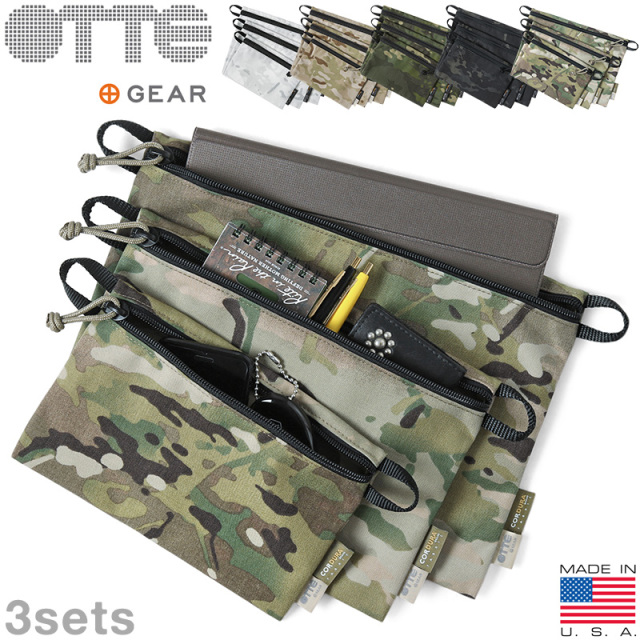 ★カートで割引対象品★OTTE GEAR オッテギア OTTEAC001 Utility Pocket Set（ユーティリティ ポケット セット）MADE IN USA【T】