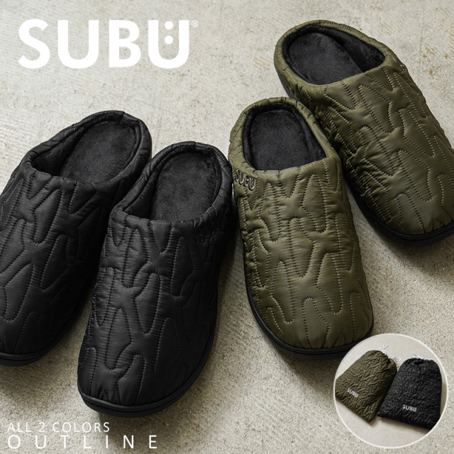 SUBU スブ OUTLINE アウトライン 冬用サンダル