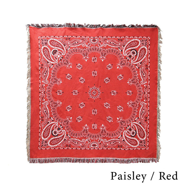 DETAIL INC. ディテールインク Bandana Throwket Paisley バンダナ